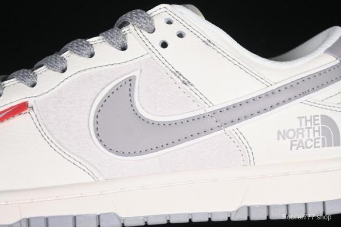 Nike SB Dunk Low The North Face Collaboration Anniversary High-End Custom Low-Top Casual Skate Shoes - BB7518-015