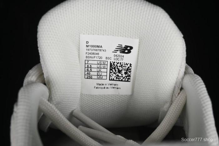 New Balance 1000 Series Retro Dad Style Low-Top Casual Running Shoes - M1000MA