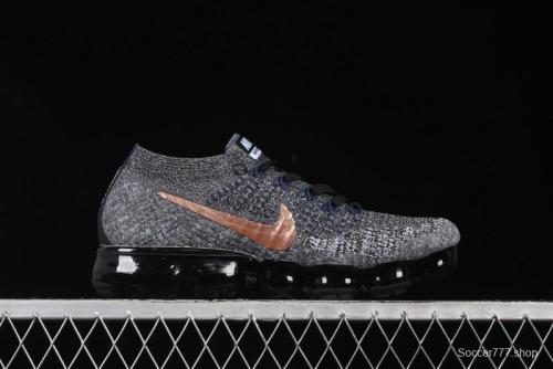 Nike Vapormax Flyknit Breathable Casual Running Shoes with Full-Length Air Cushion - 849558-010