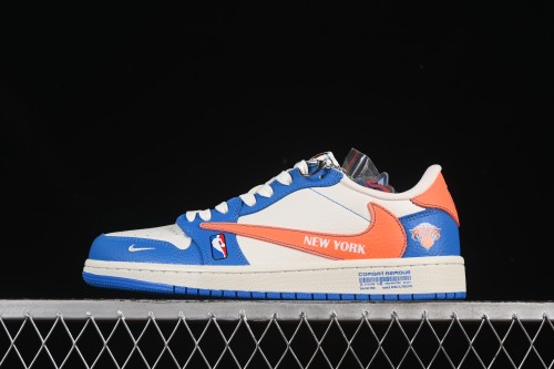 Nike Travis Scott x Fragment Design x Air Jordan 1 Low OG SP AJ1 Collaboration Casual Sneakers - SC9207-028