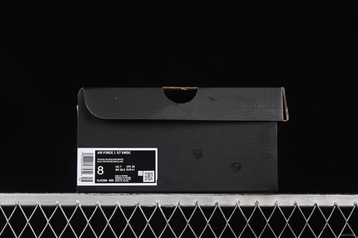 Nike Air Force 1'07 Low Jelly Blue Casual Sneakers - HJ4399-400