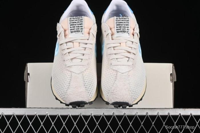 Nike Stussy Roshe Run LD-1000 Comfortable Versatile Non-Slip Durable Waffle Low-Top Casual Running Shoes - FQ5369-001