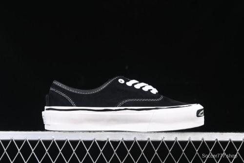 Kamiya Vulcanize Sneaker 23AW High-End Line Mihara Yasuhiro Dissolve Black White Suede Casual Low-Top Canvas Shoes - M.C3