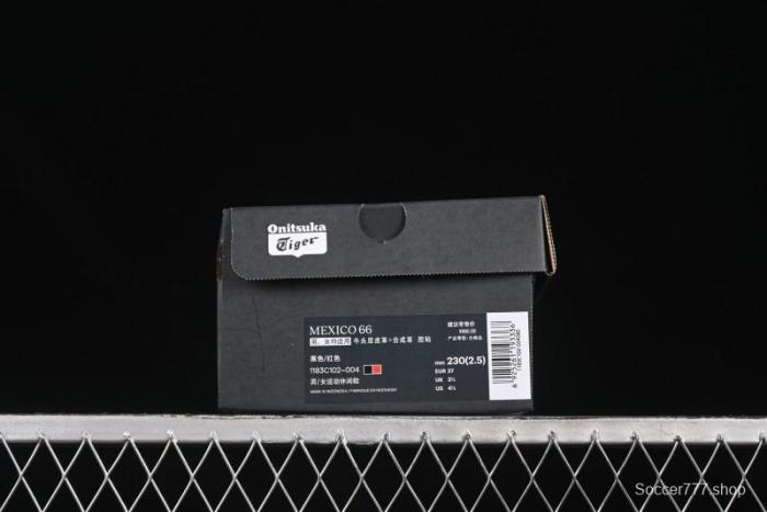 Onitsuka Tiger Mexico 66 Low-Top Leather Sneakers for Casual Running - 1183C102-004