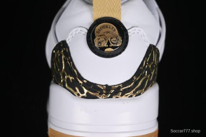 Nike Jordan Spizike Low Casual Shoes with Cracked Leather Design - HJ9019-100