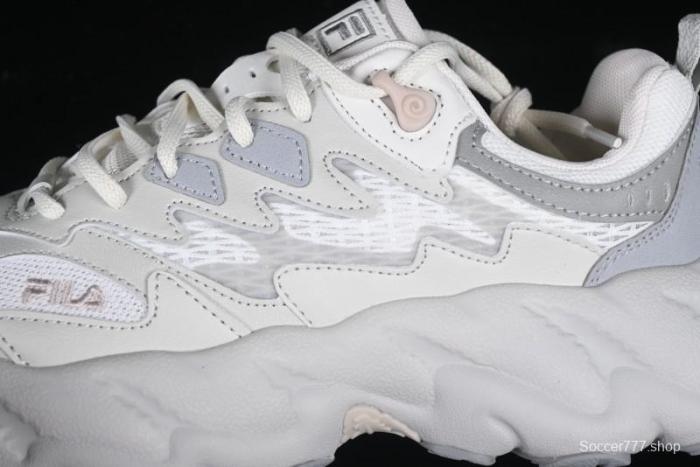 FILA Wave Fusion Chunky Sneakers - White & Gray