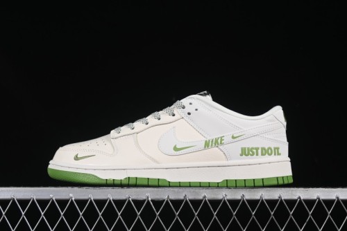 Nike Dunk Low  Just Do It  - Green/White Edition