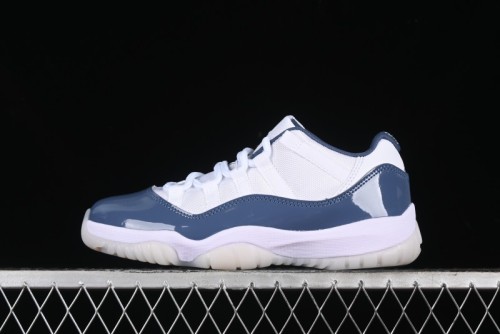 Nike Air Jordan 11 Low  Diffused Blue  Basketball Shoes - FV5104-104