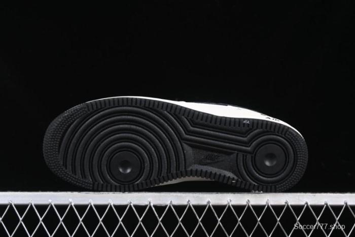 Nike Air Force 1 '07 Low Supreme Collaboration Casual Sneakers in Beige Black Red - BB7518-019