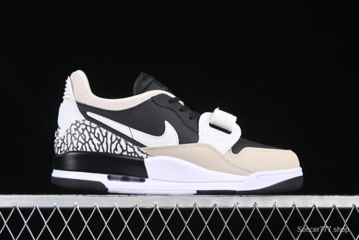 Nike Air Legacy 312 Low  Black/Sail/White  - Premium Style with Elephant Print Details