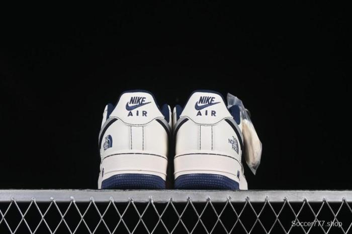 Nike Air Force 1 '07 Low The North Face x COMME des GARÇONS Navy Blue Line Casual Sneakers - HH7518-051
