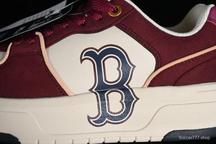 MLB Chunky Liner Basic New York Yankees Thick Platform Casual Sneakers with 6cm Height Increase - 3ASXCLS3N43WIS