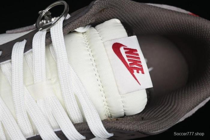 Nike SB Dunk Low Stussy Collaboration - Beige Brown Swoosh Anniversary High-End Custom Low-Top Casual Skate Shoes - SF1029-408