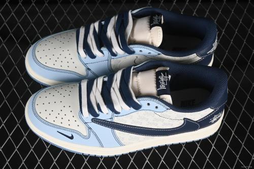 Nike Travis Scott x Fragment Design x Air Jordan 1 Low OG SP Sneakers - XZ5749-010