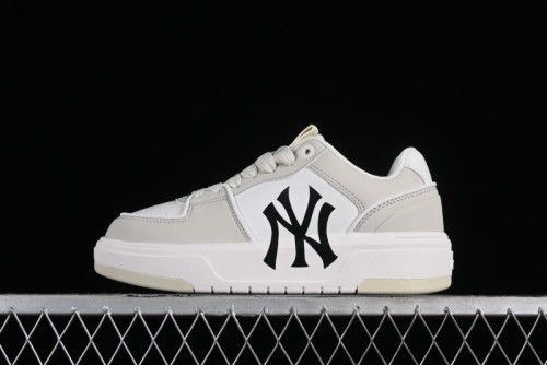 MLB Chunky Liner New York Yankees Lightweight Platform Sneakers with 6cm Height Increase - 3ASXCLB3N50IVS