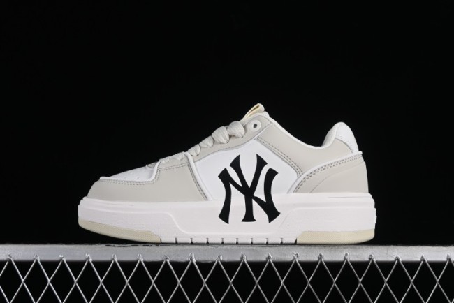 MLB Chunky Liner New York Yankees Lightweight Platform Sneakers with 6cm Height Increase - 3ASXCLB3N50IVS
