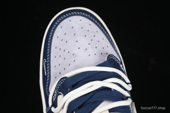 Nike Travis Scott x Fragment Design x Air Jordan 1 Low OG SP AJ1 Graffiti Drawstring Low-top Casual Sneakers - XS3186-203