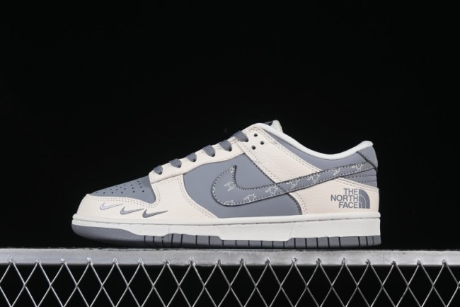 Nike SB Dunk Low The North Face Collaboration Anniversary High-End Custom Low-Top Casual Skate Shoes - KK1333-018