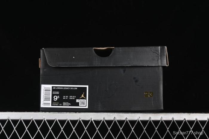 Nike Air Jordan Legacy 312 Low AJ312 Sneakers with Velcro Strap - FQ7827-101