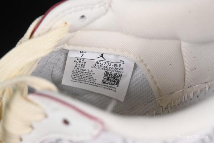 Nike Travis Scott x Fragment Design x Air Jordan 1 Low OG SP AJ1 Low Top Casual Sneakers - AG3702-808