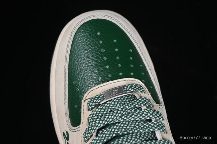 Nike Air Force 1 '07 Low The North Face Collaboration Green Snake Scale Casual Sneakers - DM6688-015