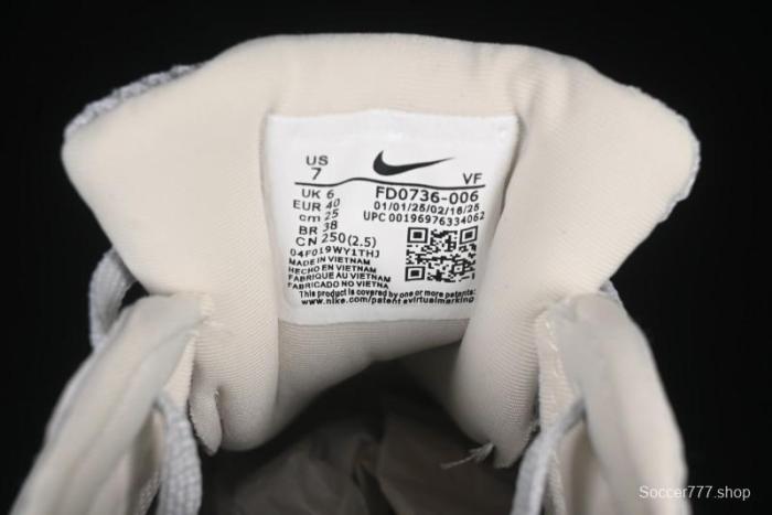 Nike Runtekk V2K Retro Low-Top Running Shoes with Cushlon Foam Midsole - FD0736-006