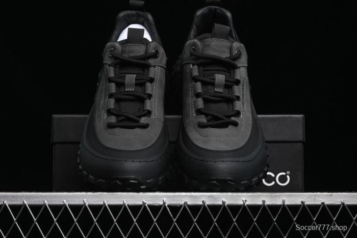 ECCO Off-Road Series Lightweight Cushioned Leather Durable Outdoor Hiking Running Shoes - 63513001001