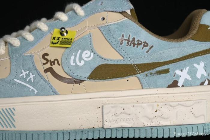 Nike Air Force 1 Fontanka Low Top Casual Sneakers Enjoy Life Custom Design - CW6688-508