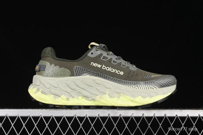 New Balance Fresh Foam X More V3TDS Low-Top Running Shoes with Durable Slip-Resistant Outsole - MTMORCA3