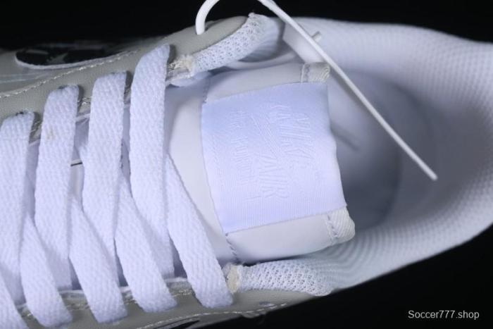 Nike Air Force 1 '07 Low Shadow Knight Grey White Black Casual Sneakers - CW2288-111