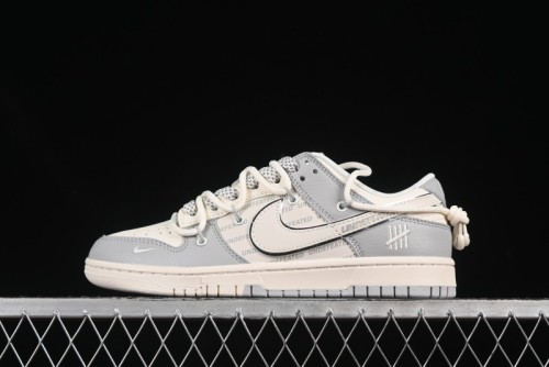 Nike SB Dunk Low UN Series Strap Swoosh White Anniversary Custom Low-Top Casual Skate Shoes - DM6868-079