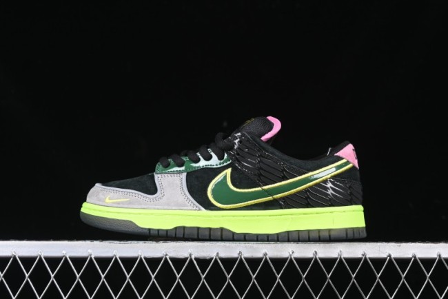 Nike Dunk Low  What The Ducks  Oregon Ducks Football Team Low-Top Casual Sneakers - HV1454-001