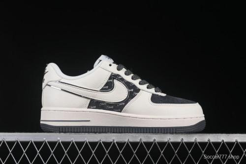 Nike Air Force 1 '07 Low Stussy Collaboration Beige Grey Casual Sneakers - XZ6188-726
