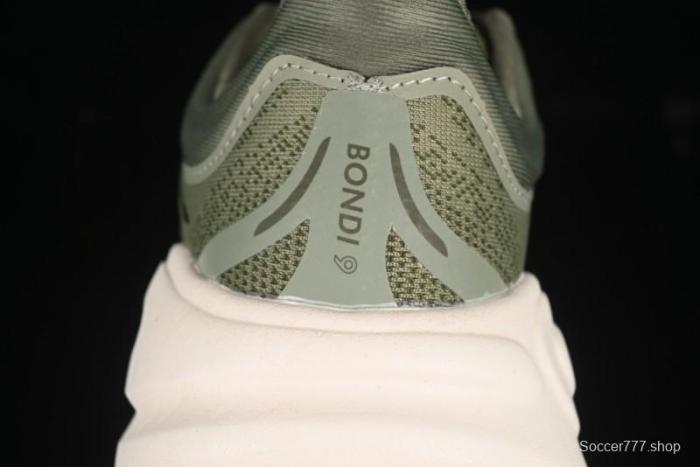 HOKA ONE ONE Bondi 9 Cushioned Running Shoes with Engineered Mesh Upper - 1162011 SSSC