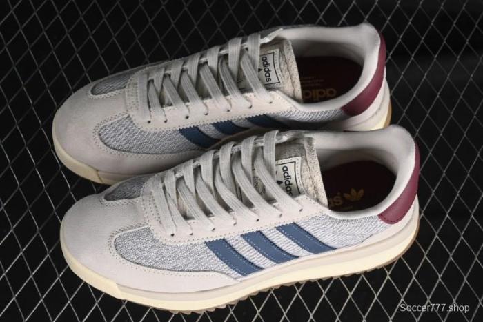 Adidas Originals SL 72 Retro Running Shoes with Nylon Upper and Rubber Outsole - JI2500