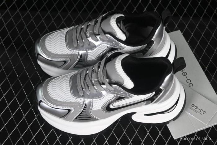 GG-CC Thick Sole Casual Running Shoes with Fashionable Design - G23X4317