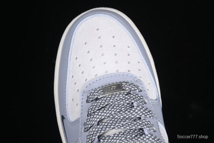 Nike Air Force 1 '07 Low The North Face Collaboration Embroidered Splash Design Casual Sneakers - DM6688-006