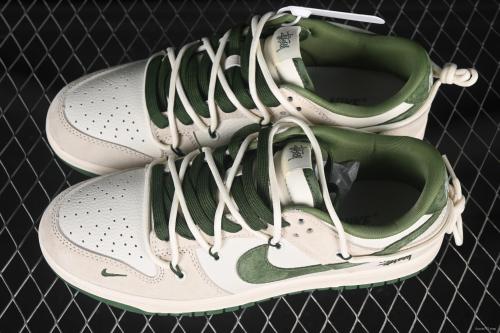 Nike SB Dunk Low Stussy Anniversary Custom Low-Top Skate Shoes - DM6868-094