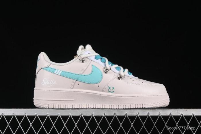 Nike Air Force 1'07 Low  Keep Smile  Casual Lace-Up Sneakers - DZ1328-112