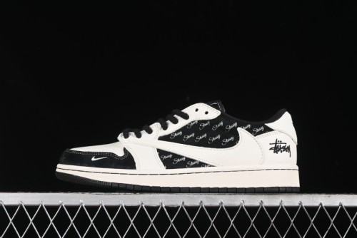 Nike Travis Scott x Fragment Design x Air Jordan 1 Low OG SP Sneakers - SJ2068-128
