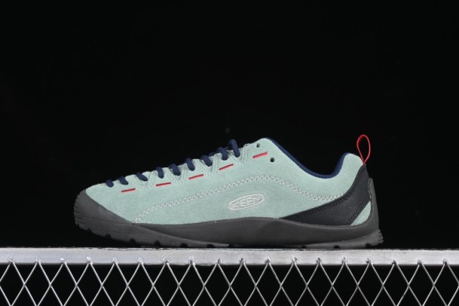 KEEN Jasper Lightweight Outdoor Adventure Shoes – Mint Green & Navy