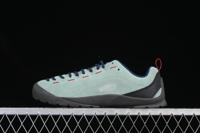 KEEN Jasper Lightweight Outdoor Adventure Shoes – Mint Green & Navy