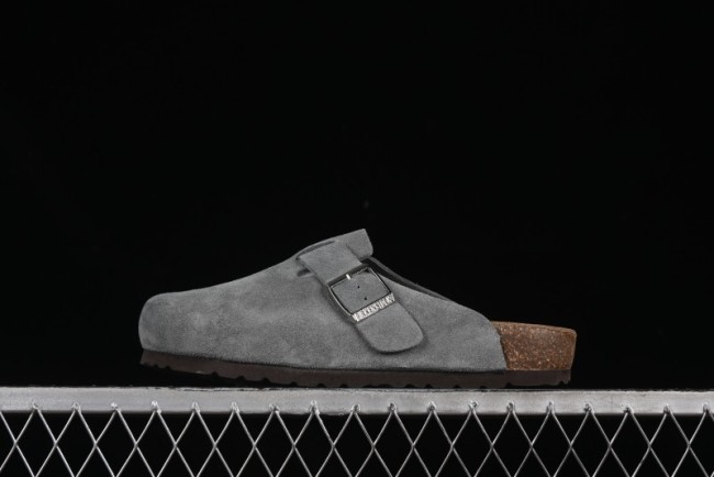 Birkenstock Arizona Soft Footbed Sandals with Suede Leather and Lambswool Lining - G.D4