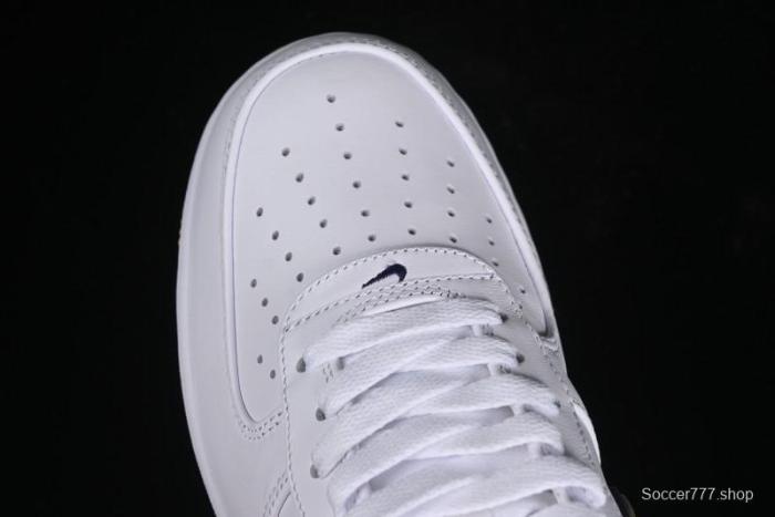 Nike Air Force 1 '07 Low Kobe Full-Grain Leather Casual Sneakers with Full-Length Air Cushion - FZ1151-100