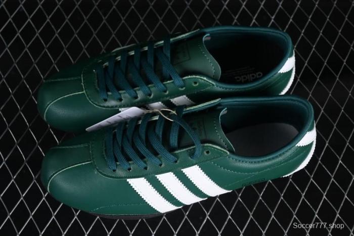 Adidas Tokyo Classic Sneakers - Forest Green & White