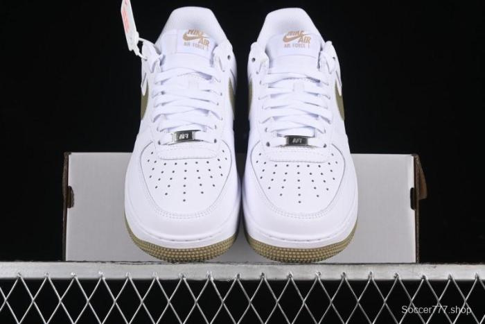 Nike Air Force 1'07 Low Casual Sneakers with Full-Length Air Cushion - FJ4146-110
