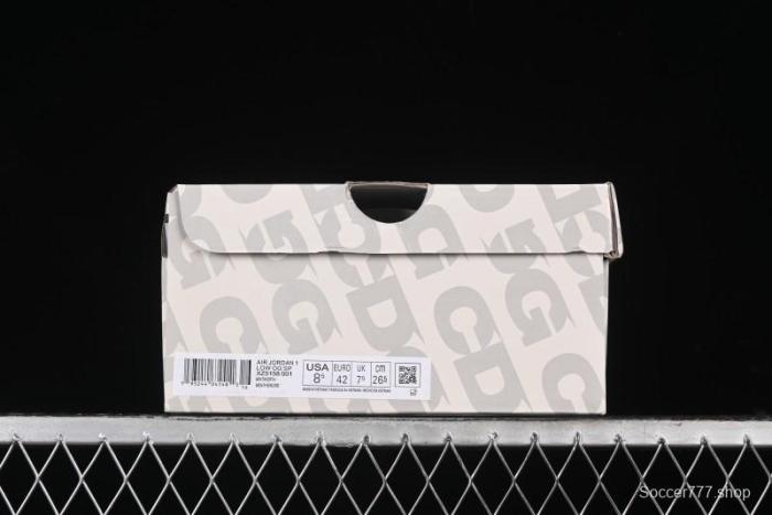 Nike Travis Scott x Fragment Design x Air Jordan 1 Low OG SP AJ1 Supreme North Face Collaboration - XZ5158-001