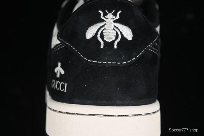 Nike Travis Scott x Fragment Design x Air Jordan 1 Low OG SP AJ1 Gucci Collaboration - Black Dragonfly Low-top Casual Sneakers - SJ2068-139