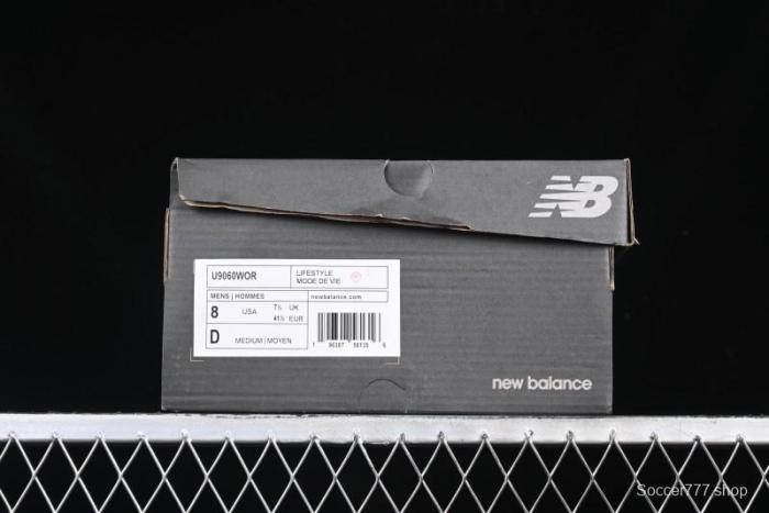 New Balance 9060 Retro Casual Running Shoes with ABZORB Cushioning - U9060WOR