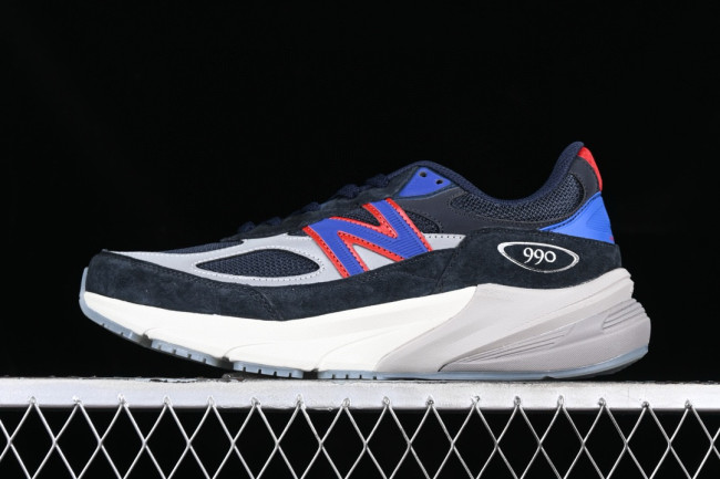 New Balance 990 Series High-End Made in USA Retro Casual Running Shoes - U990KR6